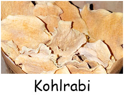Kohlrabi-Chips